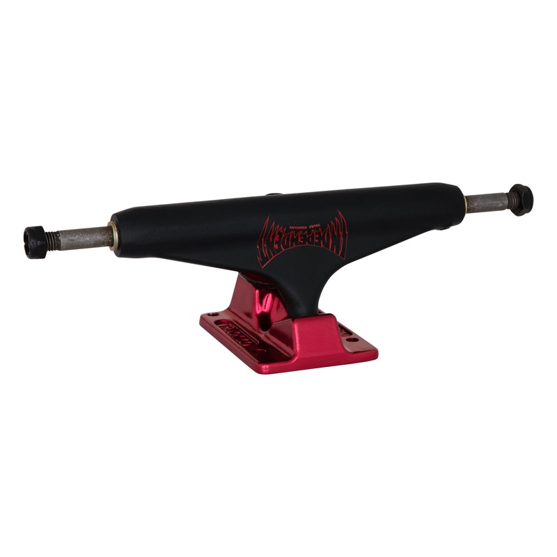 Stage 11 Voltage Span Black / Ano Red Forged Hollow Independent Skateboard Truck No Color 144