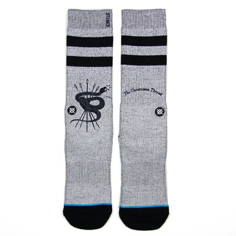 Stance Threads Crew Socks Gray Large/ Extra Large