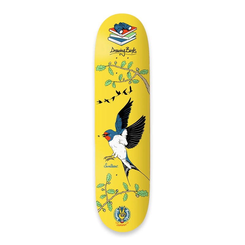 The Drawing Boards – 8.1″ – Seasonal Birds – Swallow Deck
