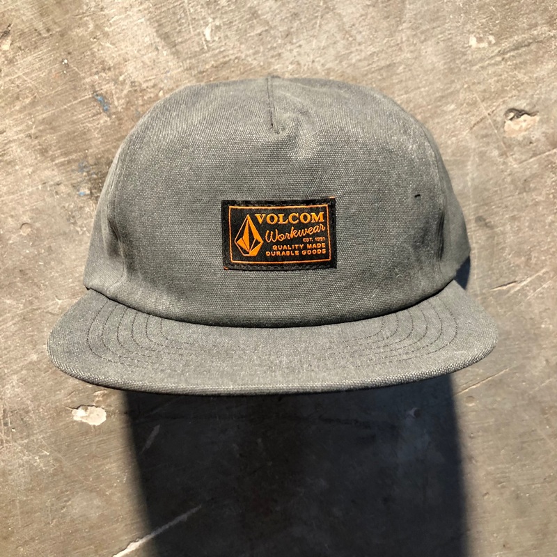 Volcom – Workwear Snapback Hat – Stealth Grey