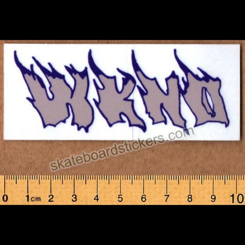 WKND Skateboards Skateboard Sticker – Hot Fire