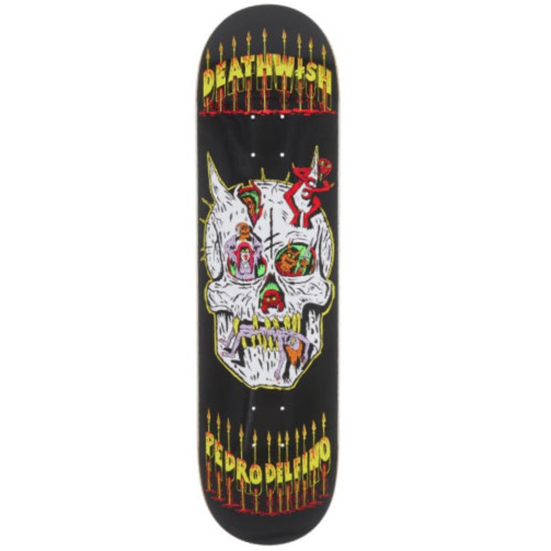 Deathwish Pedro Delfino Exorcism Failed Skateboard Deck 8.125″ 8.125″