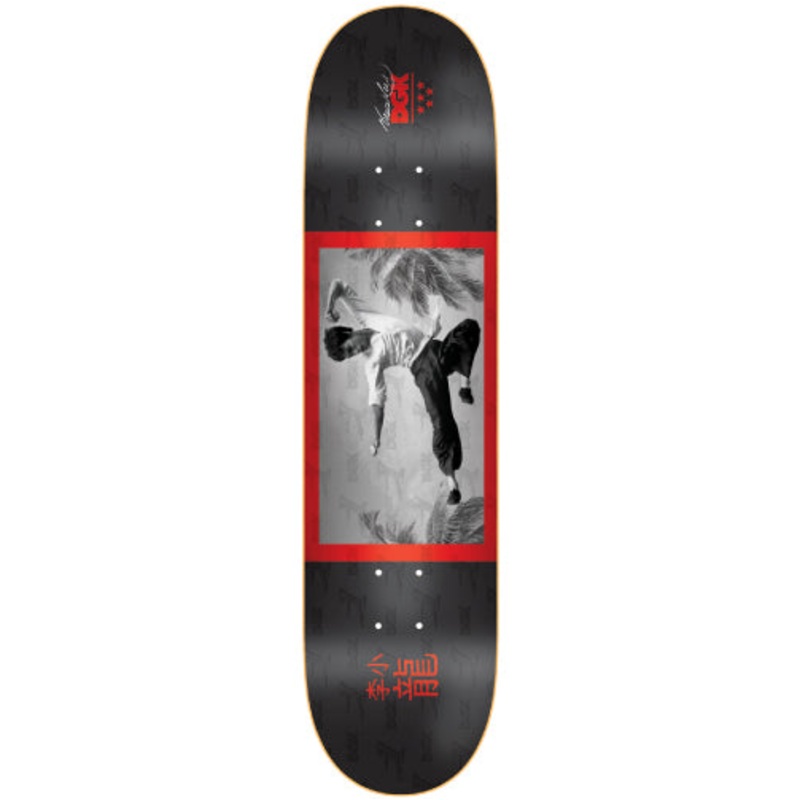 DGK X Bruce Lee Flying Man Skateboard Deck 8.06″ 8.06″