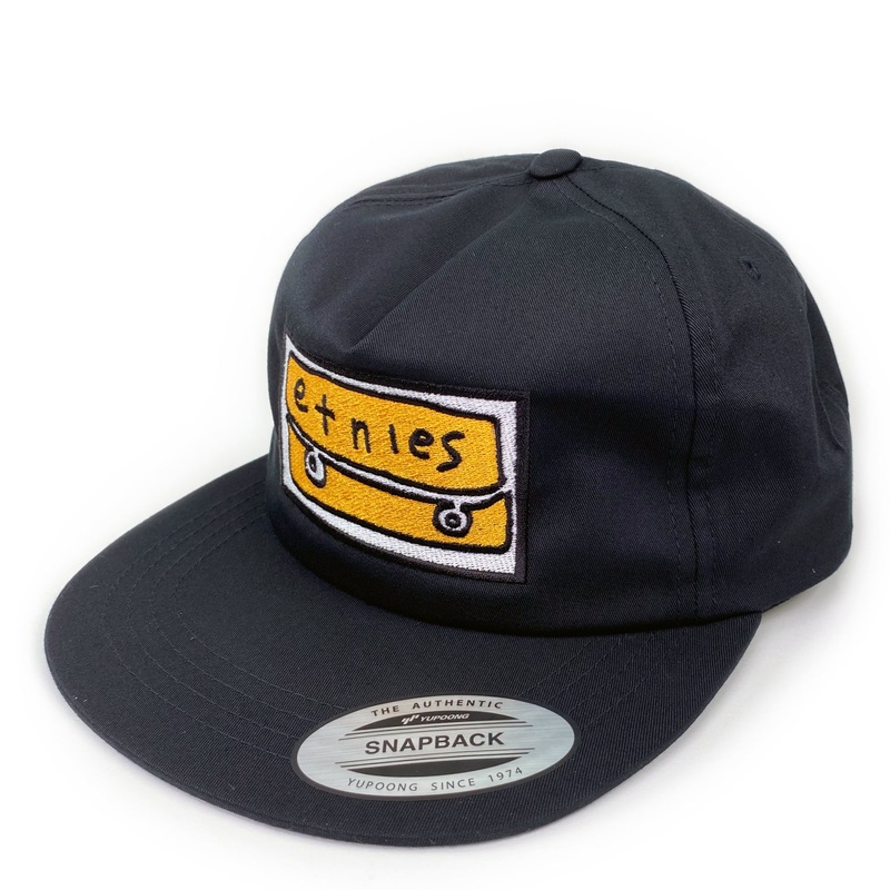 Etnies Board Snapback Cap – Black