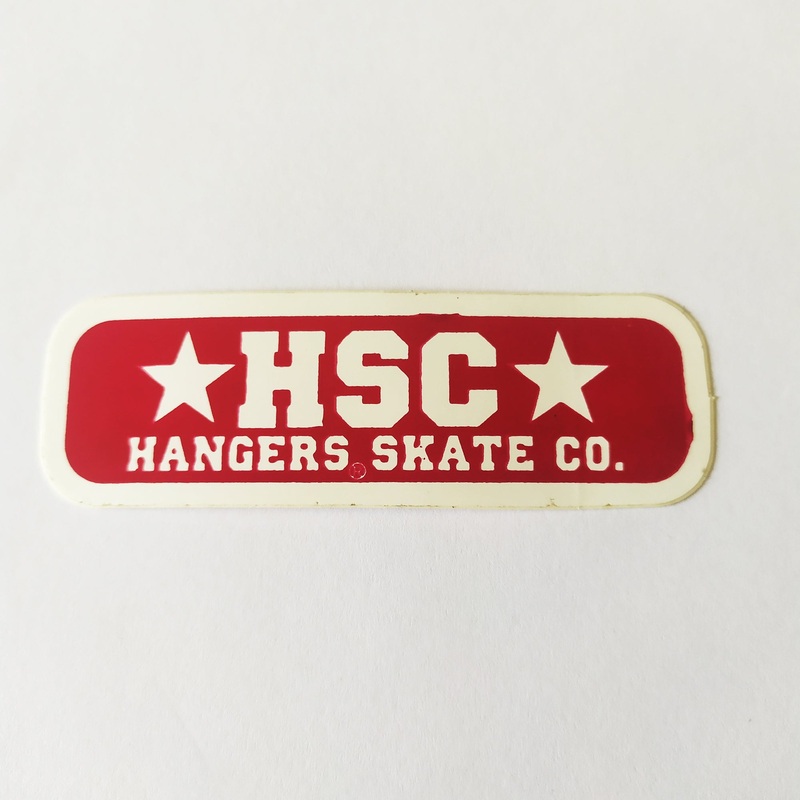 Hangars Skate Co. Skateboard Sticker