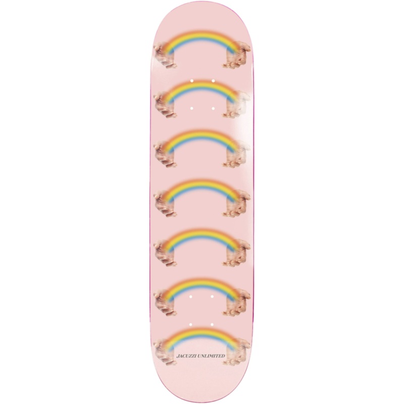 Jacuzzi Unlimited Rainbow Hands Jet Ski EX7 8.25″ Skateboard Deck