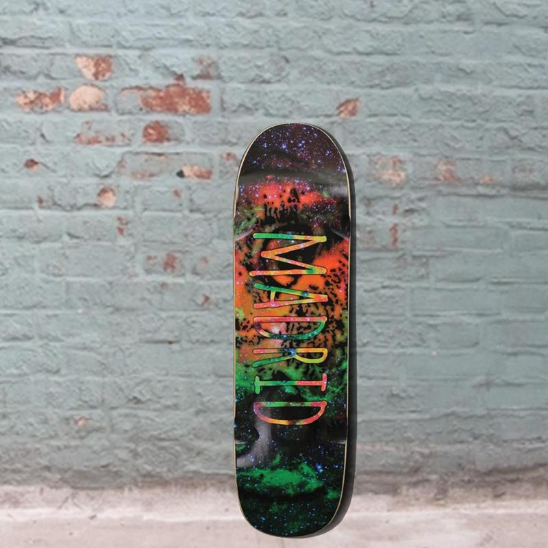 Madrid Space Owl Street Pool Skateboard – Complete