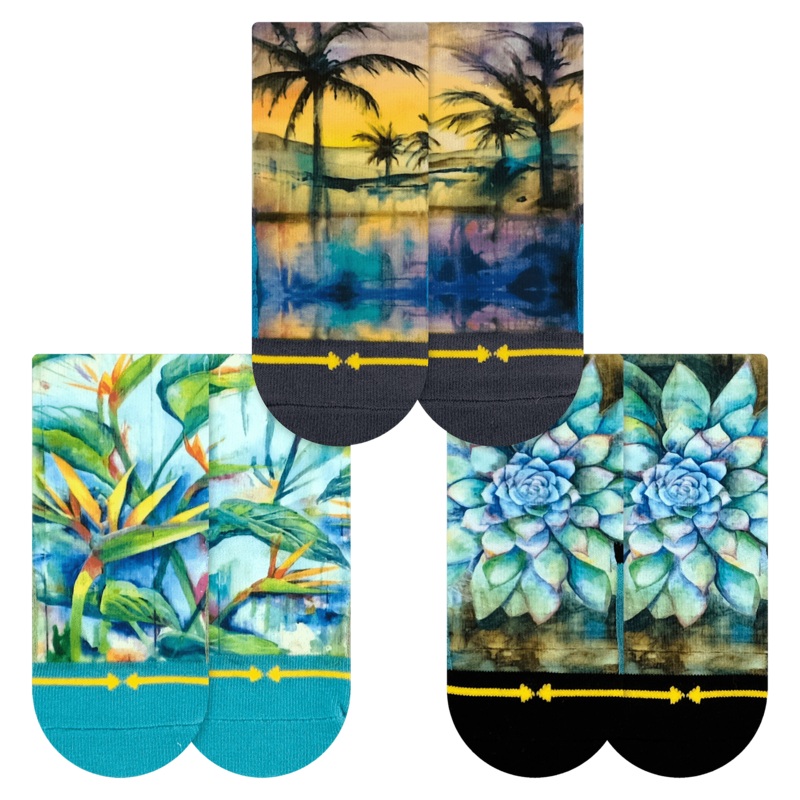 MERGE4 MAIA NEGRE BABY SOCK 3-PACK