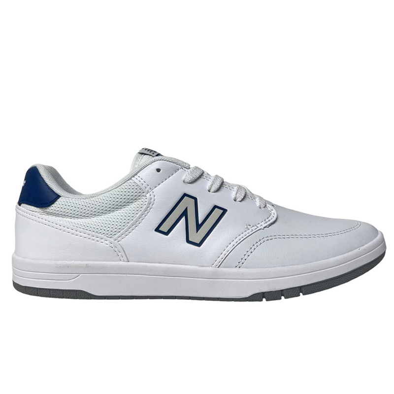 New Balance 425 MTI White Blue Suede Shoes 8.5