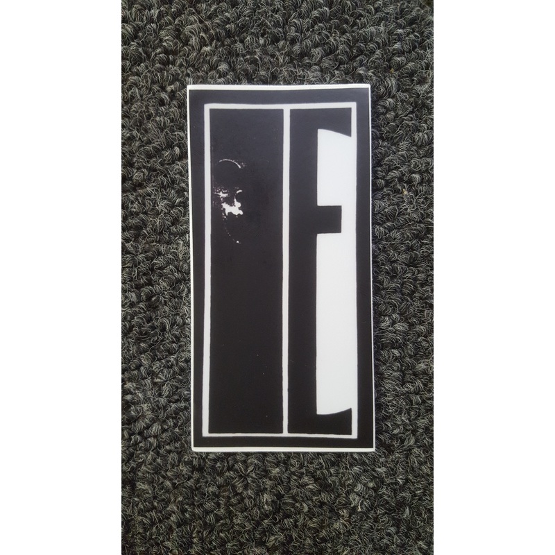 Phil. E. SKULL STICKER –  4″