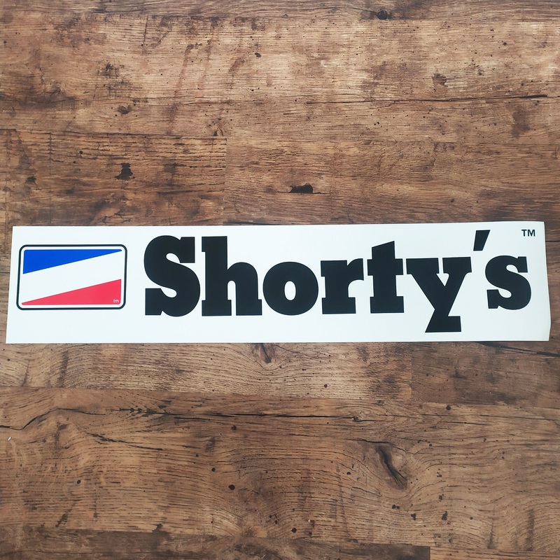 Shorty’s Large Ramp Skateboard Sticker