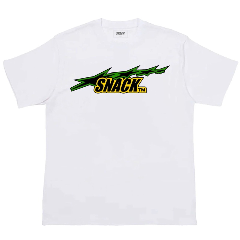 Snack Four Starz Tee White LG