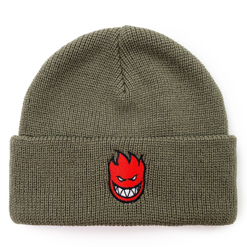 Spitfire Bighead Fill Cuff Beanie – Khaki