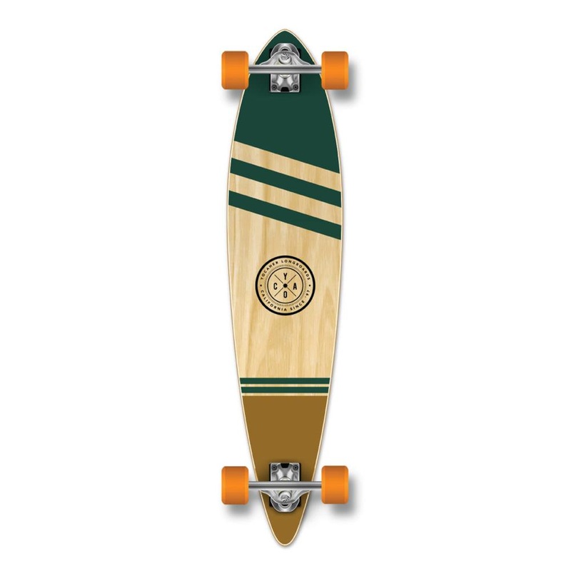 Yocaher Wind 40″ Pintail Longboard Complete – Earth Series Complete