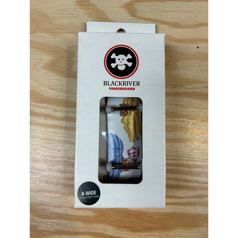 Blackriver Fingerboard “FlatFace Faces” Set 5ply 33,3mm