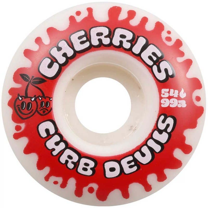 Cherries Wheels Curb Devils 54mm99A Skateboard Wheels