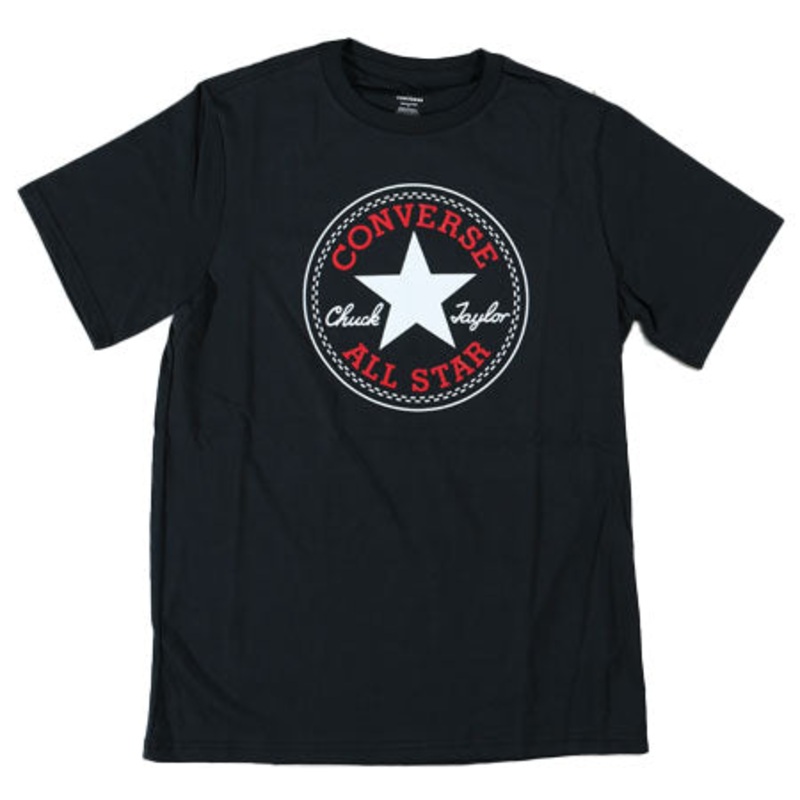 Converse Chuck Patch T Shirt Black Small