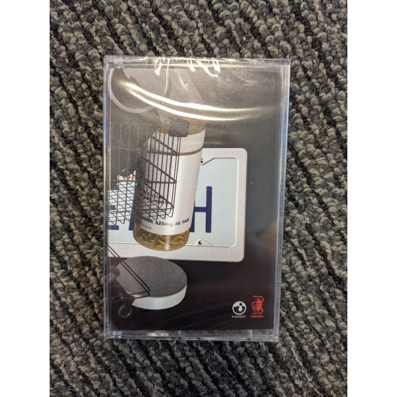 Death Grips – Government Plates White Shell Cassette **UNOFFICIAL RELEASE**