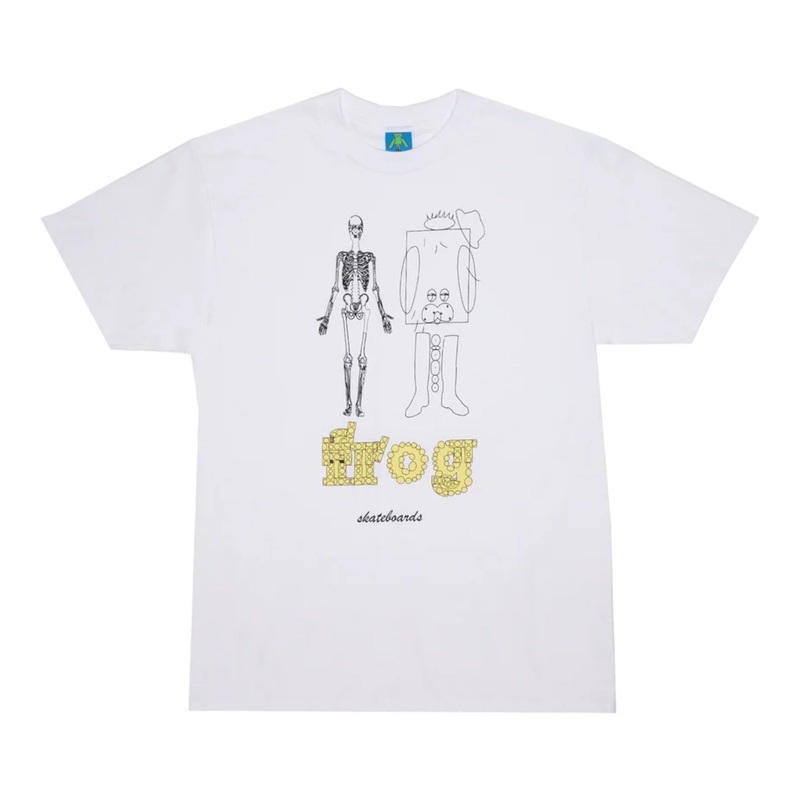 Frog Vector World T Shirt  (White) S