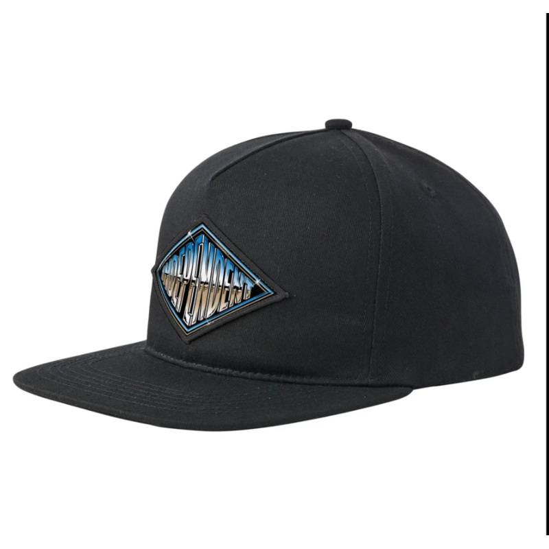 Independent Trucks “Summit Scroll Chrome” Black Snapback Hat