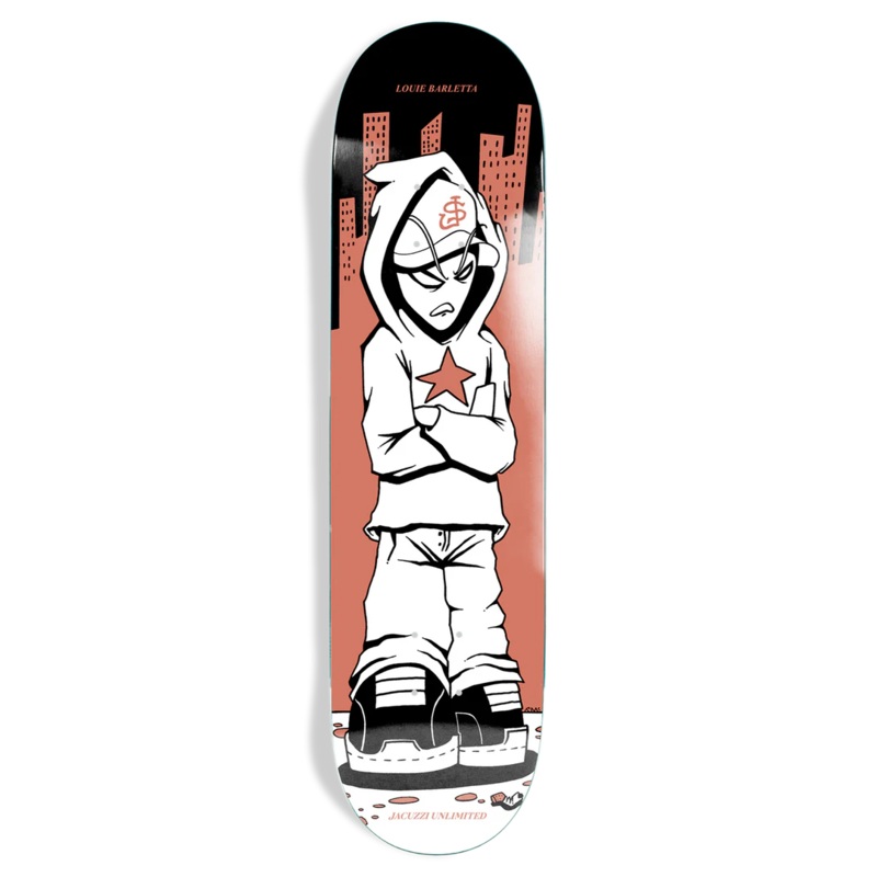 Jacuzzi Louie Barletta 408 8″ Skateboard Deck