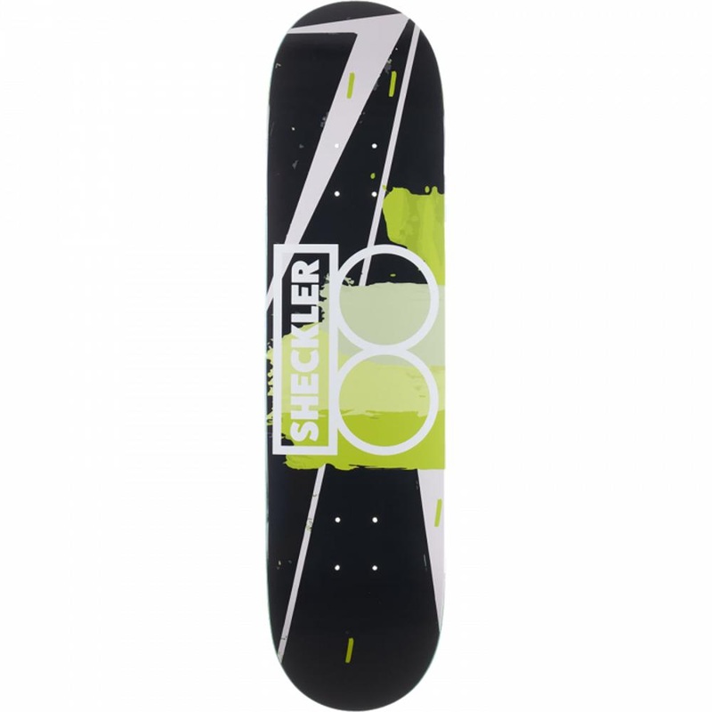 Plan B Sheckler Mixed Media 8.0″ Skateboard Deck Deck