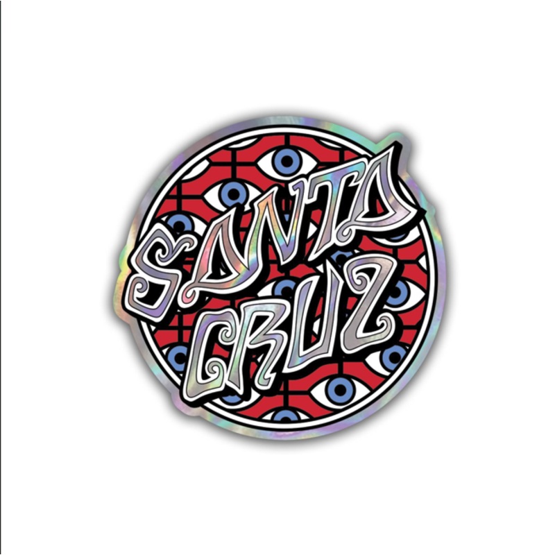 Santa Cruz Skateboards “Salba – Eyes” Sticker