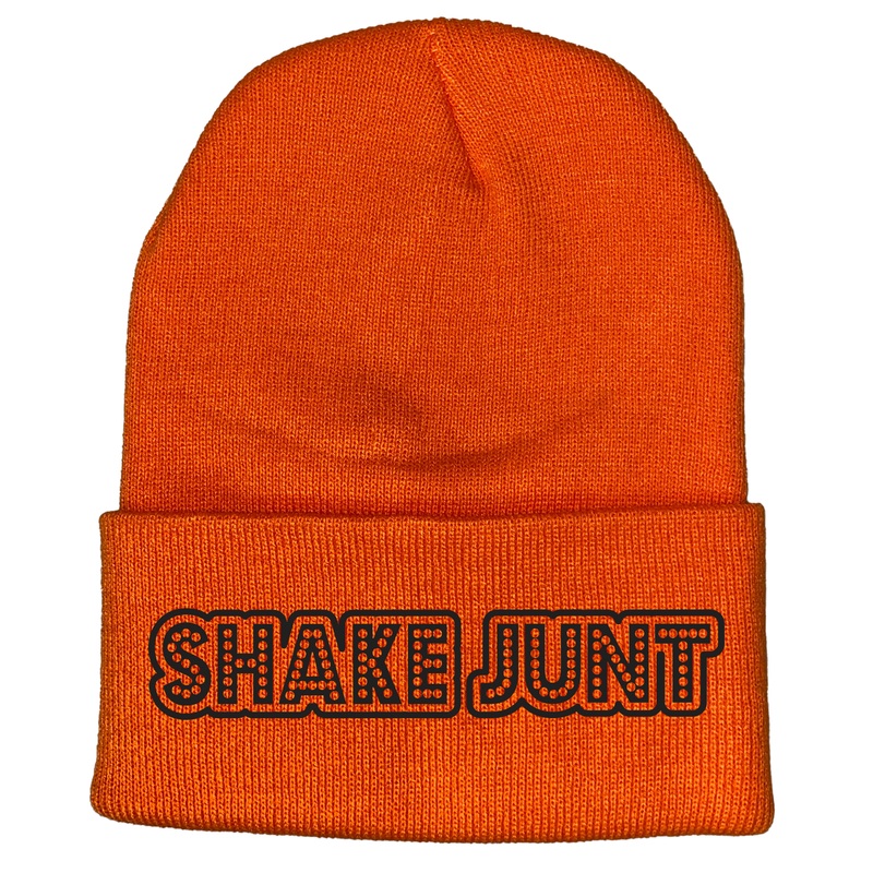 Shake Junt Stretch Logo (Orange) Beanie