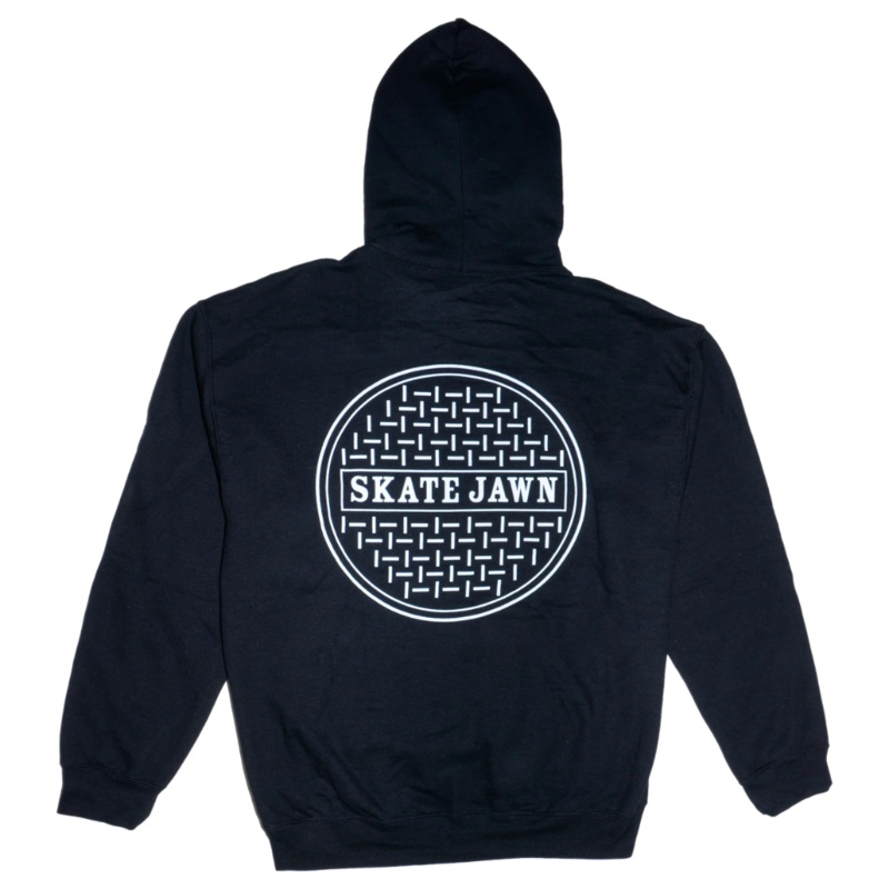 Skate Jawn Sewer Cap Hoodie Black MD