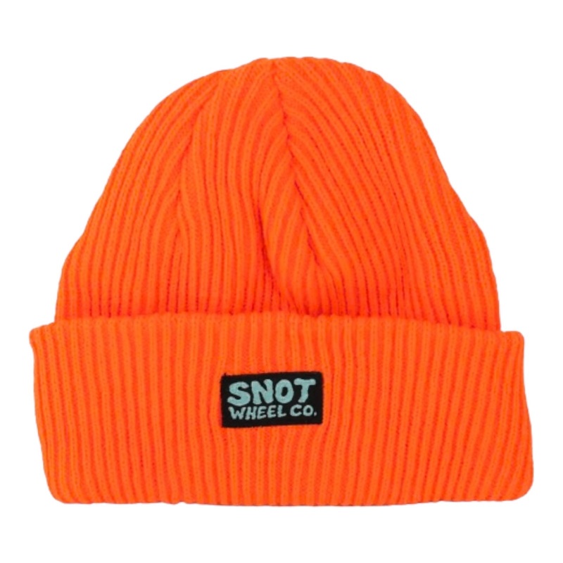 Snot Wheel Co Beanie – Orange OS