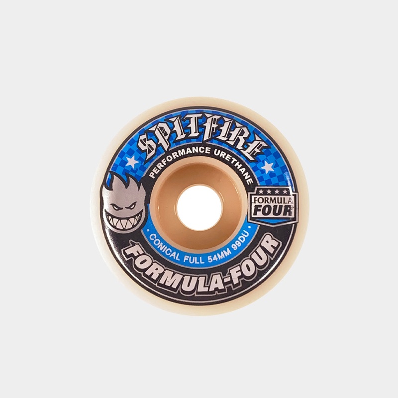 Spitfire – 54mm – 99DU Formula Four Wheels Conical Full – Natural