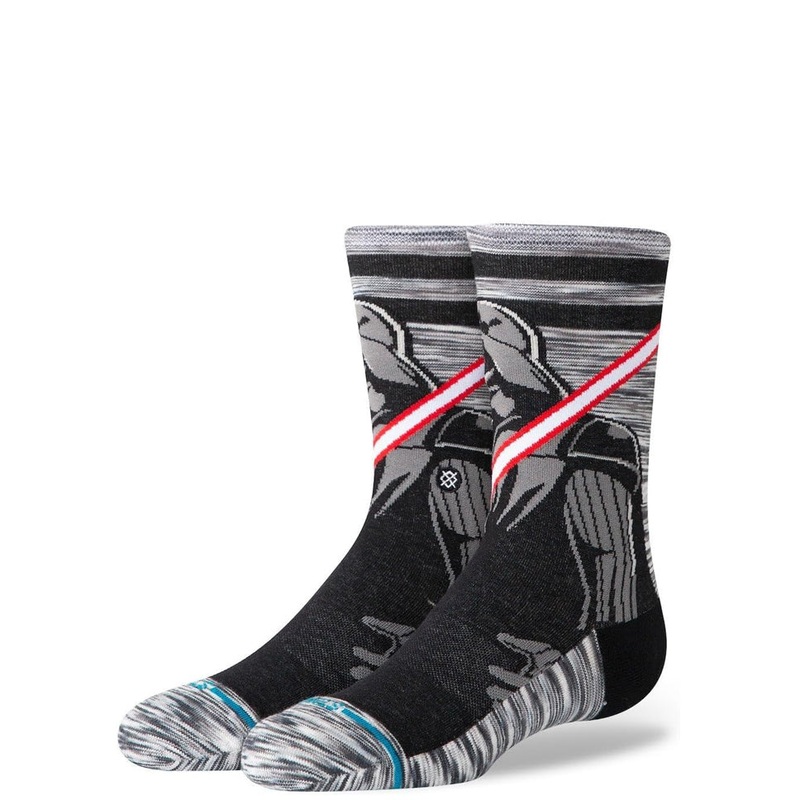 Stance Kids Star Wars Darth Crew Socks Black Youth Large