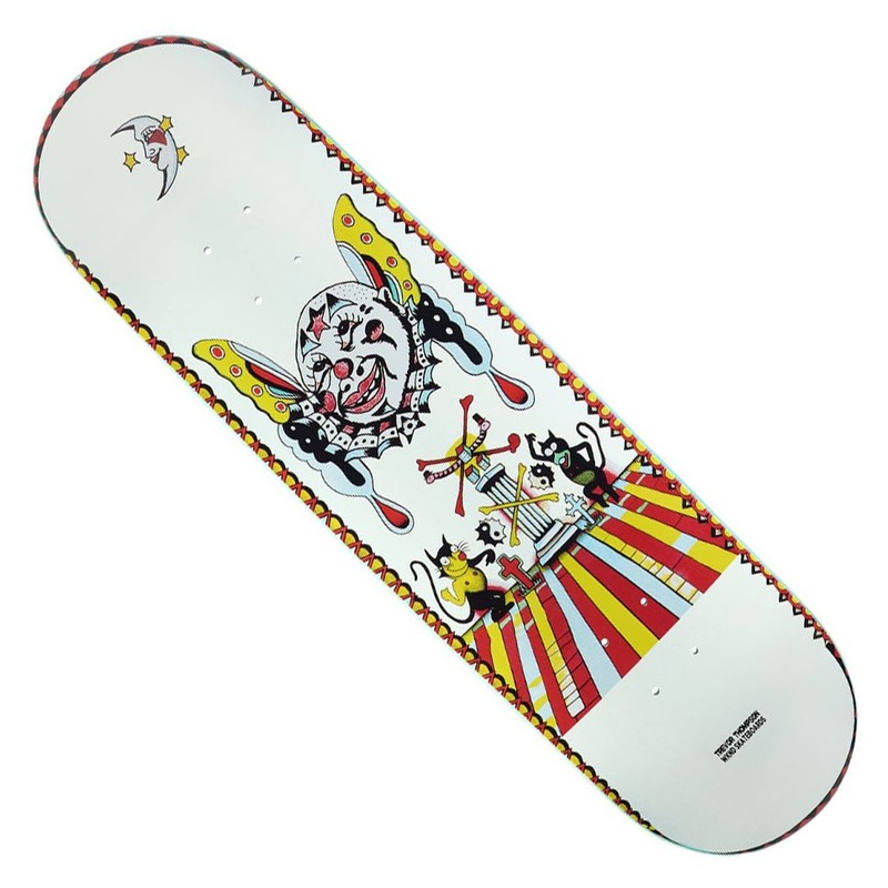 WKND Skateboards Trevor Thompson Ethereal Deck White 8 x 31.5 WB:14