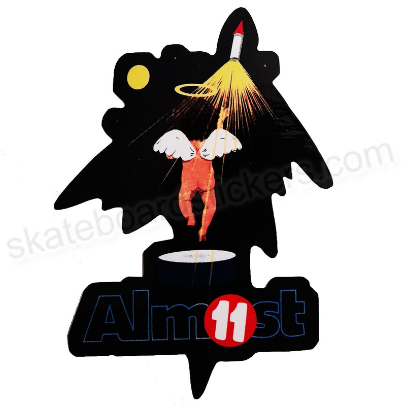 Almost Skateboards Skateboard Sticker – Gronze Collection