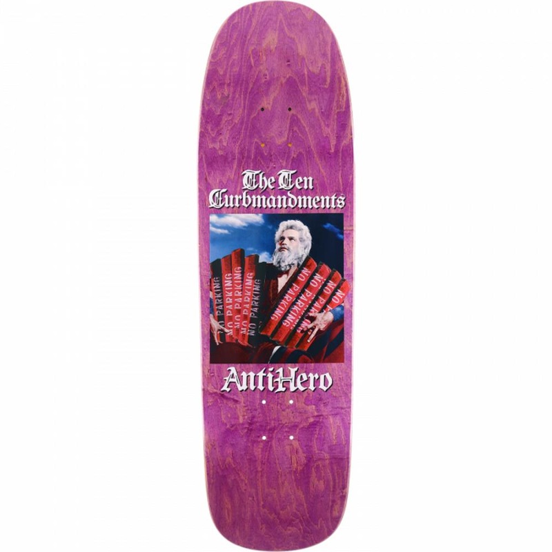 Antihero Ten Curbmandents 9.56″ Skateboard Deck Deck