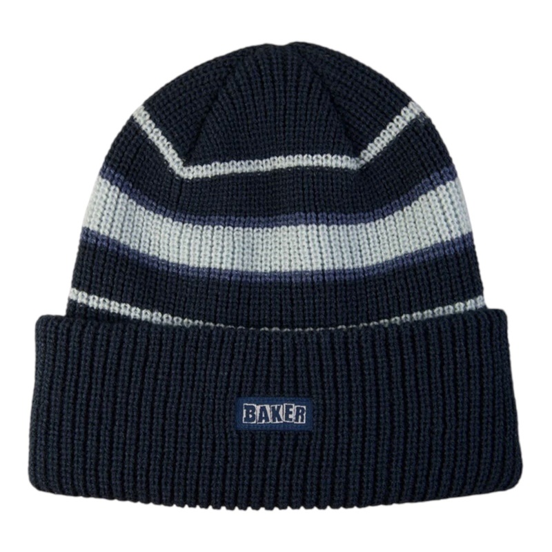 BAKER HASSLER BEANIE NAVY/BLUE OS