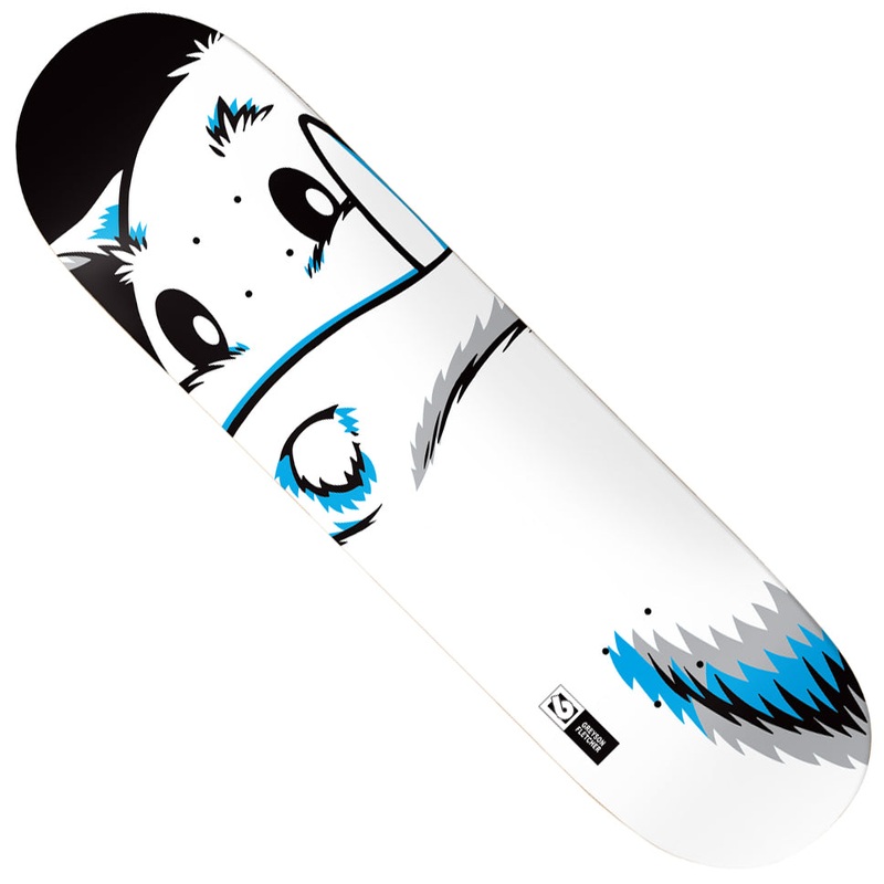 Birdhouse Greyson Fletcher Freeze Guy XL Deck Multicolor 8.625 x 32 WB:14.25