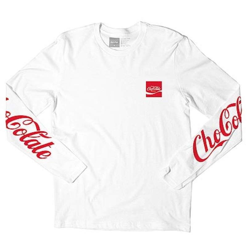 Chocolate Cola Long Sleeve T Shirt White Extra Large