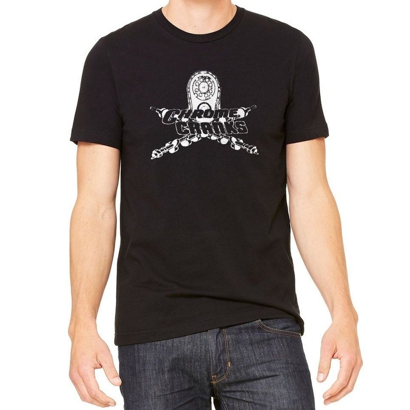 Chrome Cranks “Skull & Crankbones” T-Shirt Small