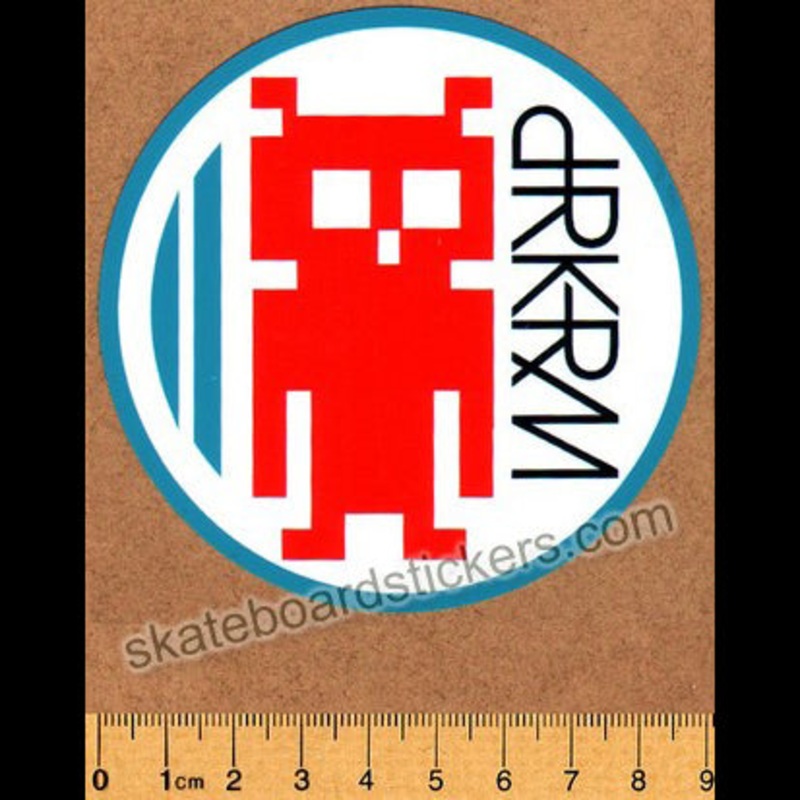 dRKRM / Darkroom Skateboard Sticker – Invasion