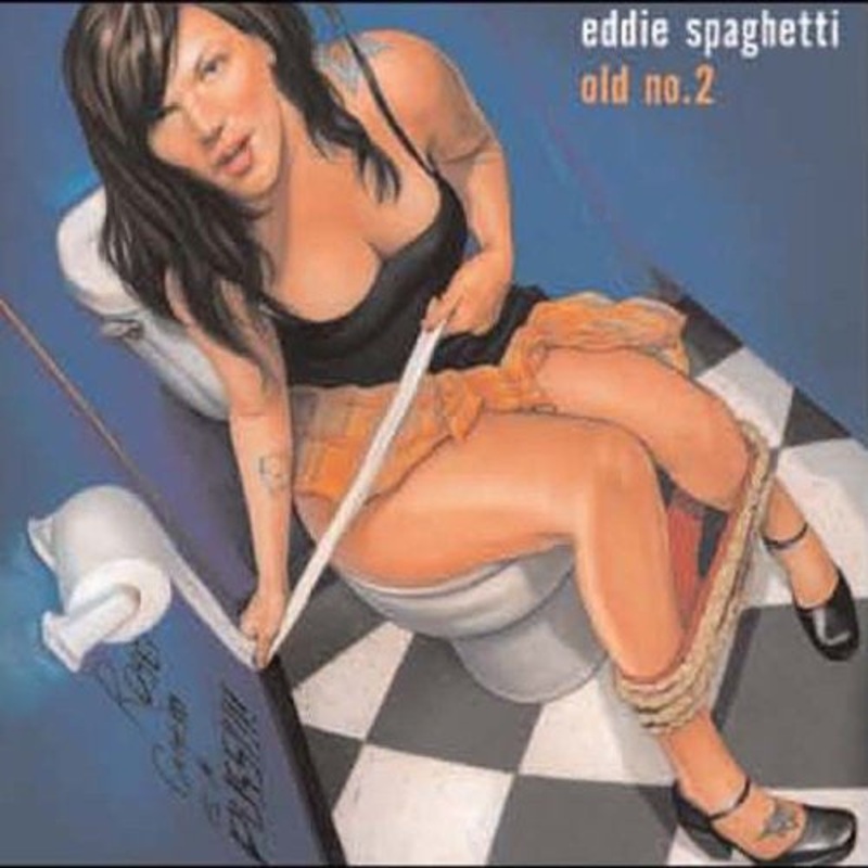 Eddie Spaghetti – Old No. 2 Orange/Blue Split Color Vinyl LP Record
