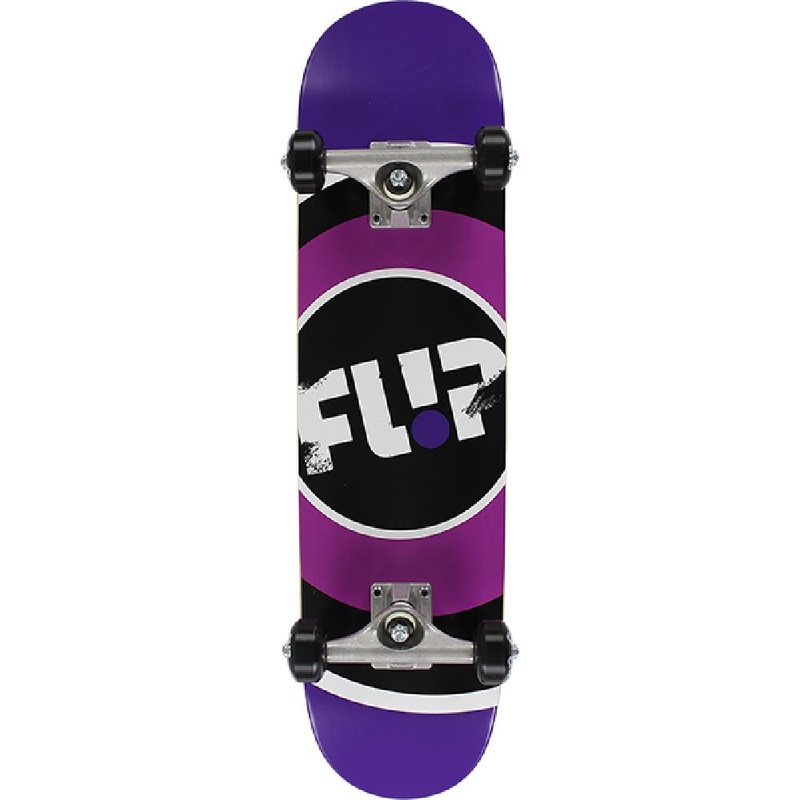 Flip Start Logo in Purple 7.25″ Skateboard Complete