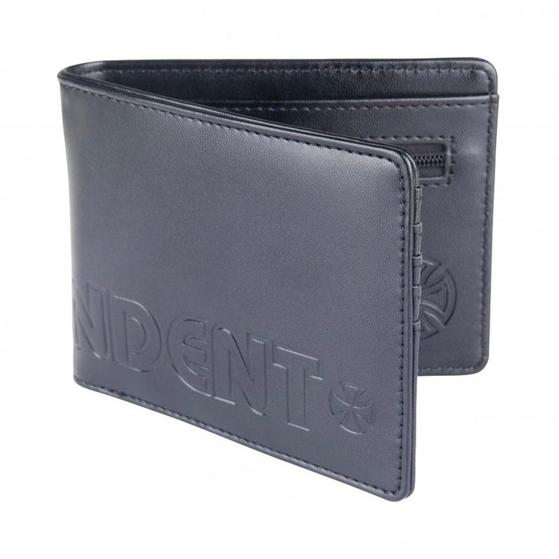 Independent Bar/Cross Wallet – Black Emboss