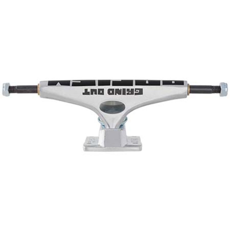 Krux Grind Out Racism DLK Truck Polished/ Black 7.60