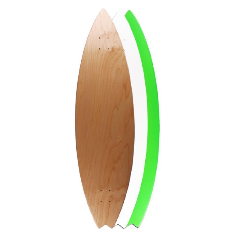 Natural 42″ Surf Longboard Deck Deck Natural