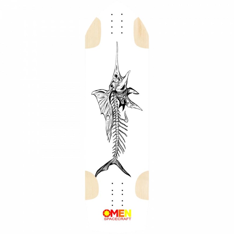 Omen Swordfish 32.5″ Freeride/Downhill Longboard Deck Deck