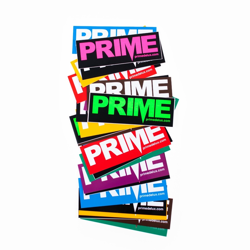 Prime Delux = Medium OG Sticker – Assorted Colours