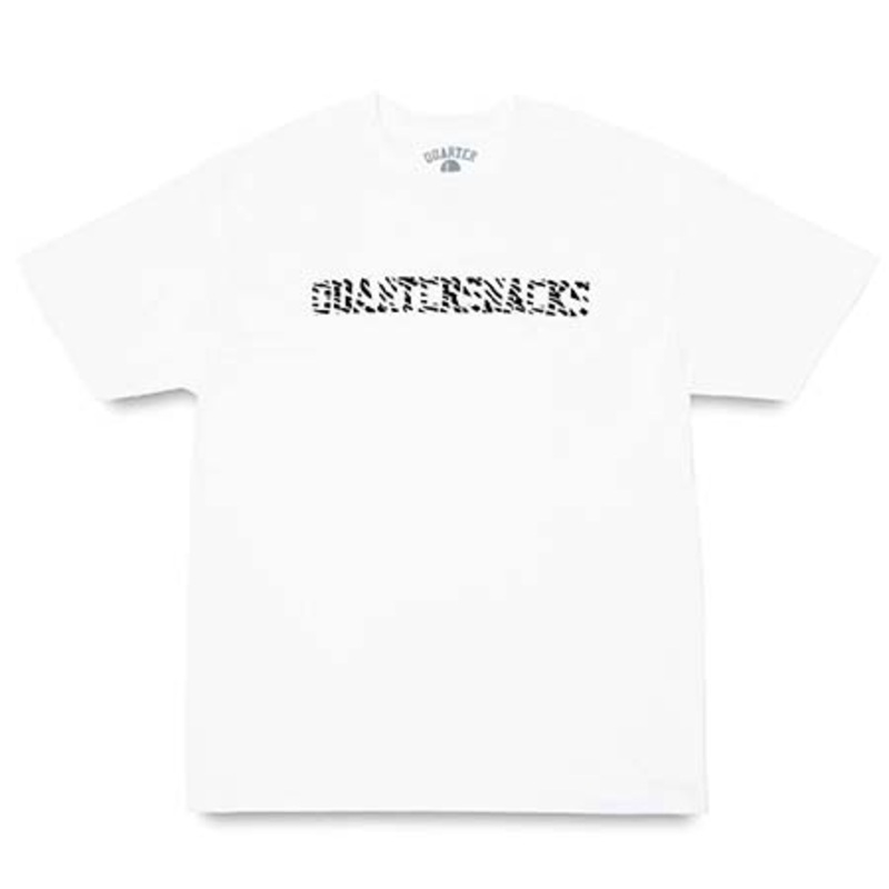 Quartersnacks Varsity Block Zebra T Shirt White Small