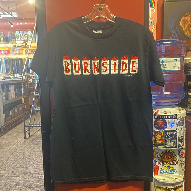 Scizo Art “Burnside Barrel Fires” T-Shirt Medium