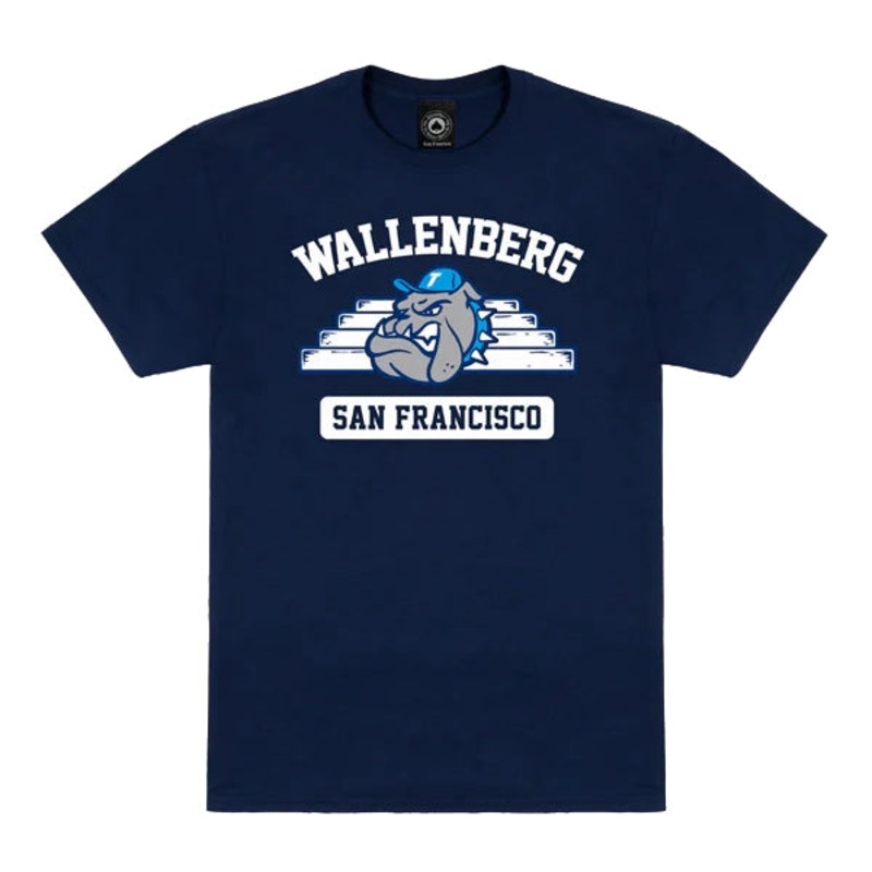Thrasher Wallenberg Tee Navy S